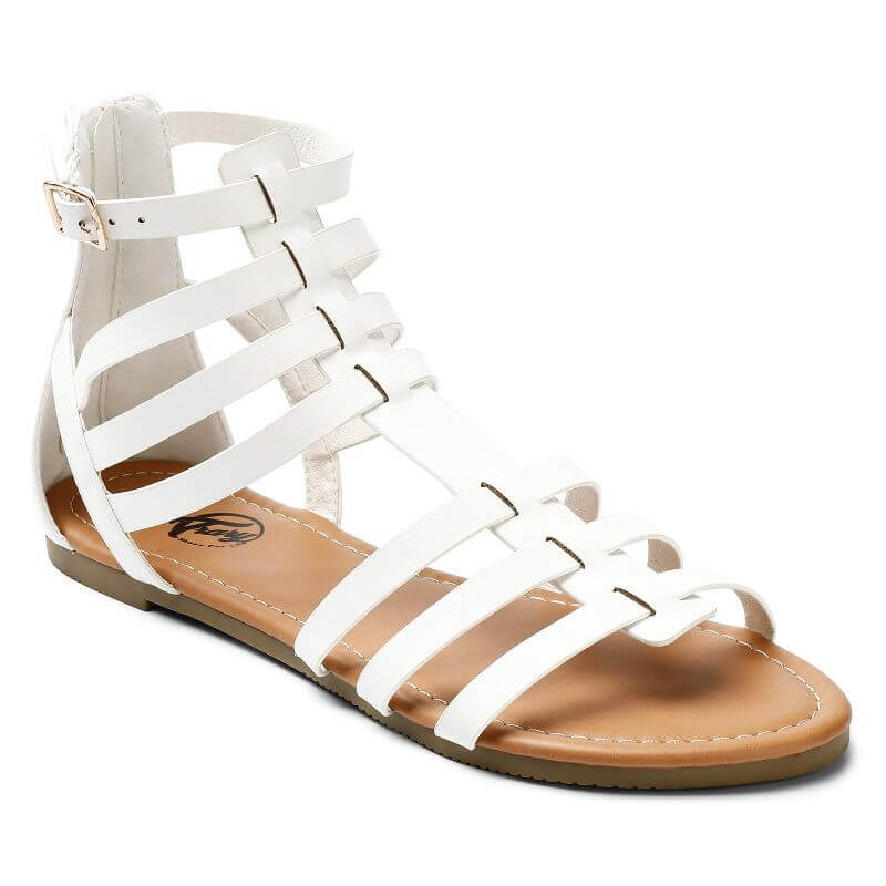 Mamie Gladiator Flat Sandals