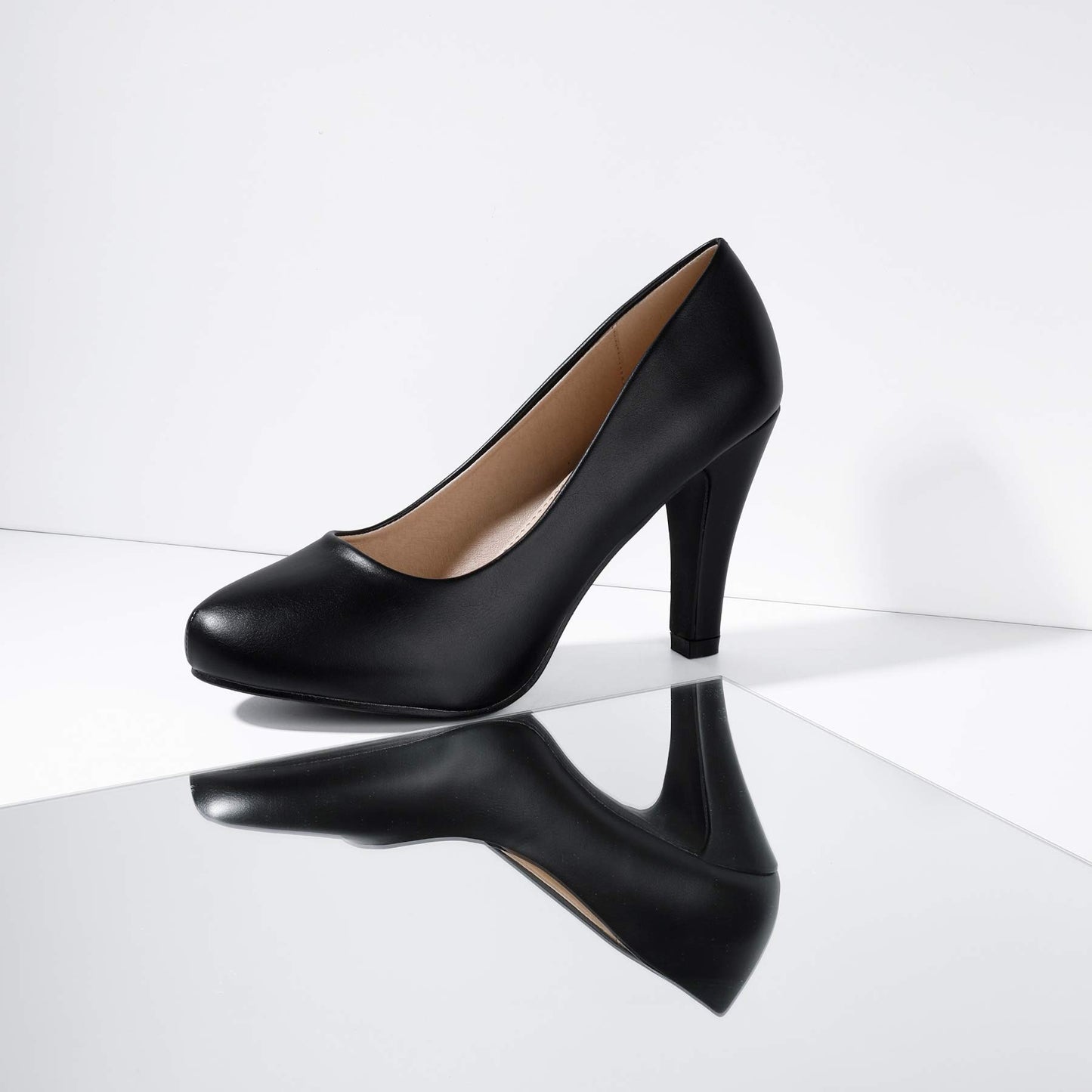 Platform High Heel Pumps