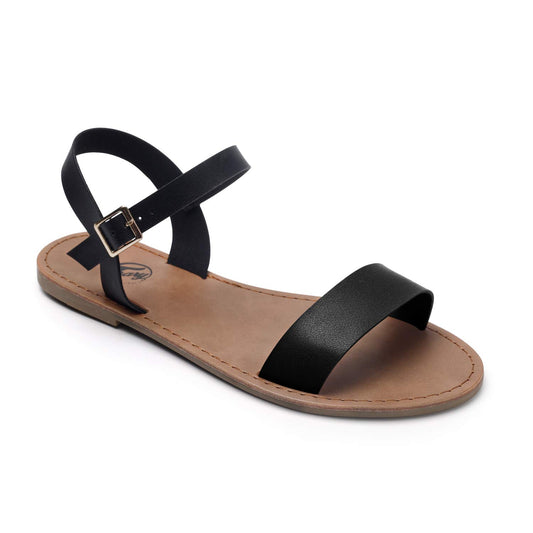 Ankle Strap Summer Flat Sandals