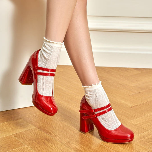 Styling Red Mary Jane Flats for Every Occasion