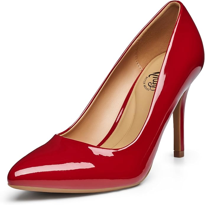 Pointed Toe High Heel Pumps