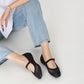 Women's Woven Mary Jane Flat Shoes