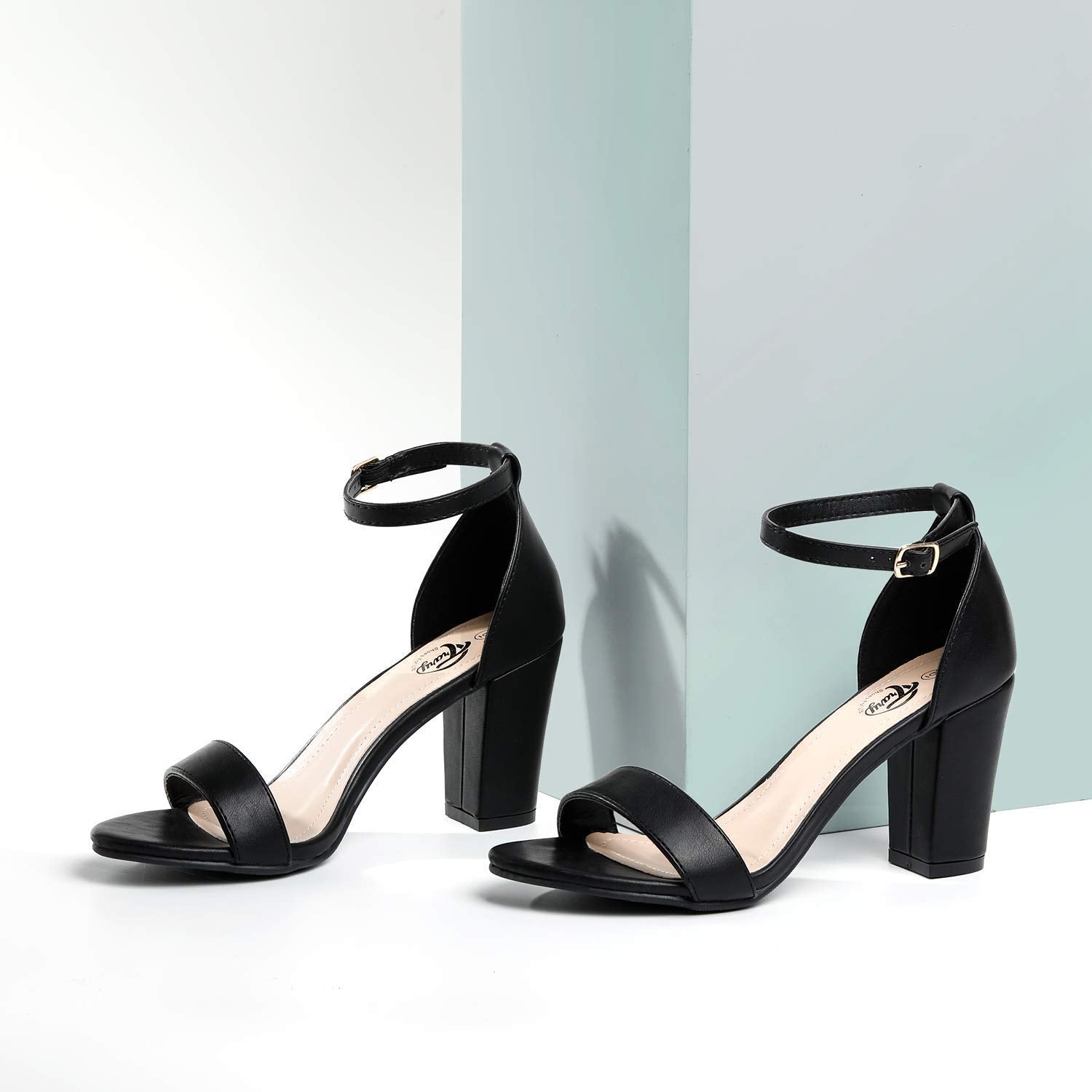 Strappy Platform Sandal with 4-inch Stiletto Heel 7-colors – RedNeckWear